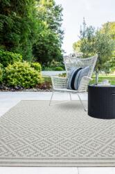 Asiatic műszálas kültéri szőnyeg patio diamond grey pat11 - 80 x 150 cm