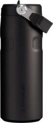 STANLEY Sticlă termică cu pai IceFlow Black 2.0 470 ml (10-12110-117)