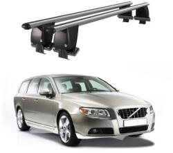  Bare transversale aluminiu pentru Volvo V70 2007-2016, plafon neted (250526-48)