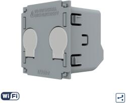 LIVOLO Modul întrerupator dublu cap scara/cruce Wi-Fi cu touch Livolo, serie noua (C7-VL-FC2SNY-2G)