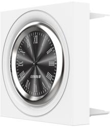 LIVOLO Modul ceas mecanic decorativ Livolo alb pentru montaj pe perete (C7-VL-FCCL-2WP)
