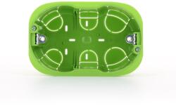 Gewiss Doza rigips GEWISS GW 24403PM 3 module, standard italian, compatibila Livolo (GW 24403PM)