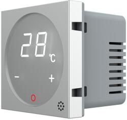 LIVOLO Modul termostat Livolo gri pentru sisteme de incalzire electrica, touch (C7-VL-FCQ1-2IPS72)