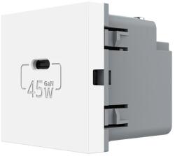 LIVOLO Modul priza USB-C Livolo 45W pentru încarcare rapida, alb (C7-VL-FCUC-2WP)