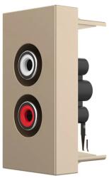LIVOLO Priza audio Livolo aurie pentru montaj elegant în perete (VL-FCAU-1AP)