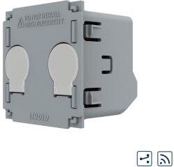 LIVOLO Modul intrerupator dublu cap scara/cruce wireless cu touch Livolo (VL-FC2SR-2G)