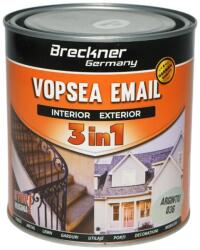 Breckner Germany Vopsea email anticoroziva 3 in 1 argintiu 036, 1L, Breckner Germany (BK89008)