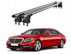  Bare transversale aluminiu Mercedes Clasa S W222 2014+ puncte fixe (290526-8)