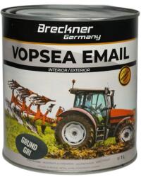 Breckner Germany Vopsea email anticoroziva 3 în 1 gri 1L, direct pe rugina, Breckner (BK89069)