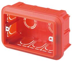Gewiss Doza încastrata GEWISS GW 24403, 3 module, compatibila Livolo standard italian (GW 24403)