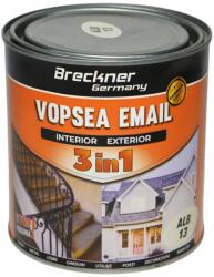 Breckner Germany Vopsea email anticoroziva 3 în 1 alb 013, solvent, 1L, Breckner (BK89006)