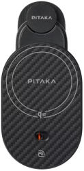 PITAKA Suport Auto Pitaka MagEZ Car Mount Pro 2, Qi2, 15W, pentru Tesla, Magnetic, Negru (cm2401t)