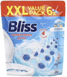 Bliss Toalett illatosító golyó BLISS XXL óceán 6x50 g - robbitairodaszer