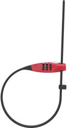 ABUS mini kábellakat számzárral Combiflex TravelGuard, 45 cm, piros - bringaboard