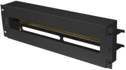 Lanberg Panou distributie electrica rack LANBERG AK-VDP103-B 19" 3U cu sina DIN TS-35 negru (AK-VDP103-B)