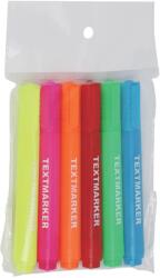  Textmarker, corp rotund, varf 1-5 mm, 6 culori/set (NN009007)