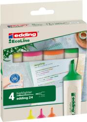 edding Textmarker Edding, E24, 4 culori/set (ED004244)