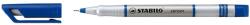 STABILO Liner Stabilo Sensor, varf 0.3 mm, albastru (SW161911) - forit