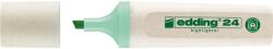 edding Textmarker edding Ecoline 24, corp din plastic reciclat, varf tesit, 2-5 mm, verde pastel (ED24137)