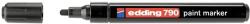 edding Marker permanent Edding 790, cu vopsea, corp plastic, varf rotund, 2-3 mm, negru (ED7901) - forit
