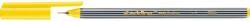 edding Liner edding 55, corp plastic, varf rotund, 0.3 mm, galben (ED055005)