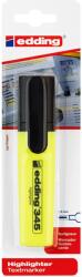 Edding Textmarker Edding 345, varf retezat, 2-5 mm, galben, blister (ED34505B)