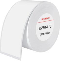 NIIMBOT etichete termice autocolante 25x60 mm, 110 buc (alb) (056365)