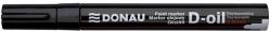 DONAU Marker permanent cu vopsea Donau, varf rotund, 2.8 mm, negru (DN101210) - forit