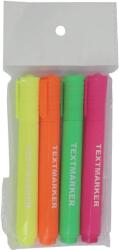  Textmarker, corp rotund, varf 1-5 mm, 4 culori/set (NN009006) - forit