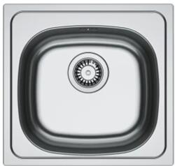 Franke Chiuveta bucatarie inox Franke SKN 610, dreptunghiulara, 1 cuva, 45.5x43.5x15 cm, adancime cuva 15 cm, Inox lucios (101.0716.653) Chiuveta