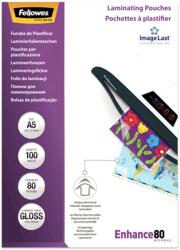 Fellowes Folie laminare Fellowes, A5, 80 microni, 100 folii/set (FW306002)