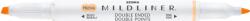 ZEBRA Textmarker cu doua capete Zebra, Mildliner, portocaliu (ZB78190)