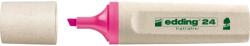 Edding Textmarker Edding Ecoline, varf retezat, 2-5 mm, roz (ED000223)