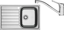 Franke Pachet chiuveta bucatarie inox Franke SKL 611-78/50 ST 78x50x15 cm cu baterie (101.0737.733) Chiuveta