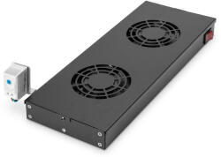 ASSMANN DN-19 FAN-2-HO-SW Ventilátor panel Rack szekrény tartozék (DN-19 FAN-2-HO-SW)