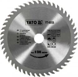 TOYA - Volfrám-karbid fűrészlap fára 160x20mm 48 fog