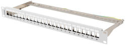 Lanberg PPKS-0924-S Csatlakozó keret Rack szekrény tartozék (PPKS-0924-S)