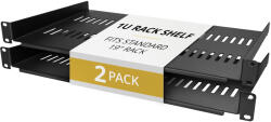 StarTech StarTech. com CABSHELFV1U-2PK Rack polc Rack szekrény tartozék (CABSHELFV1U-2PK)