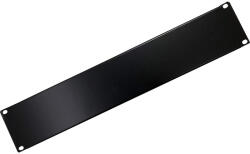TECHLY I-CASE BLANK-2-BK Fedőlemez Rack szekrény tartozék (302013)