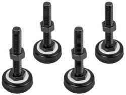 Lanberg AK-1602-B Rack láb Rack szekrény tartozék (AK-1602-B)