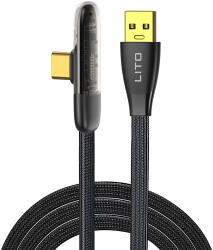 Lito Cablu date Fast Charging USB la Type-C Lito design 1m LD11 (kf2338088)