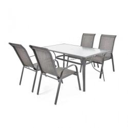 HECHT Set mobilier pentru gradina HECHT Ekonomy Set 4, masa cu 4 scaune, schelet metalic