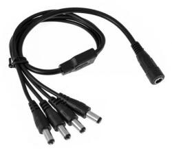 SDC Conector de alimentare 12V, 1 intrare MAMA, 4 iesiri TATA CA-M1T4 (CA-M1T4)
