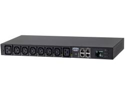 ATEN PG8308G-AT 32A 8-Outlet 1U Outlet-Metered & Comutatore (PG8308G-AT)