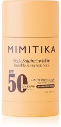 Mimitika Sun Invisible Sunscreen Stick SPF50 stick protector pentru zonele sensibile SPF 50 15 g