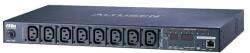 ATEN PE6108G-ATB-G 10A 8-Outlet 1U Metered&Comutatored eco PDU (PE6108G-ATB-G)