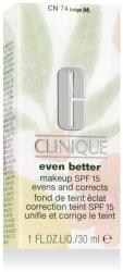 Clinique Even Better Makeup SPF 15 30 ml nuanță CN 74 Beige M