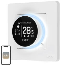 Moes ZHT-SR-GA ZigBee termosztát vízfűtéshez (ZHT-SR-GA-WH-MS) - kontaktor