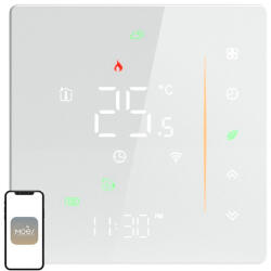 Moes WHT-006-GB-WH Wi-Fi-termosztát elektromos fűtéshez (fehér) (WHT-006-GB-WH-MS) - kontaktor
