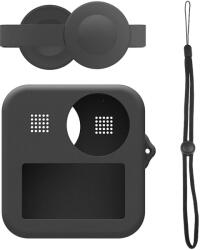 PULUZ PU454B Szilikon tok lencsevédővel GoPro Max fekete (5905156106680)